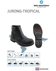 Safety Shoes Jurong Size 4 (Bata)